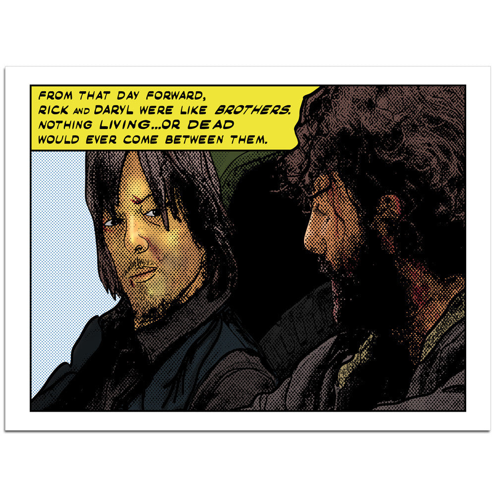 The Walking Dead Inspired - BROTHERS Pop Art - POSTER OR Canvas - $9.99 - Ships Free